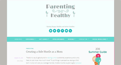 Desktop Screenshot of parentinghealthy.com
